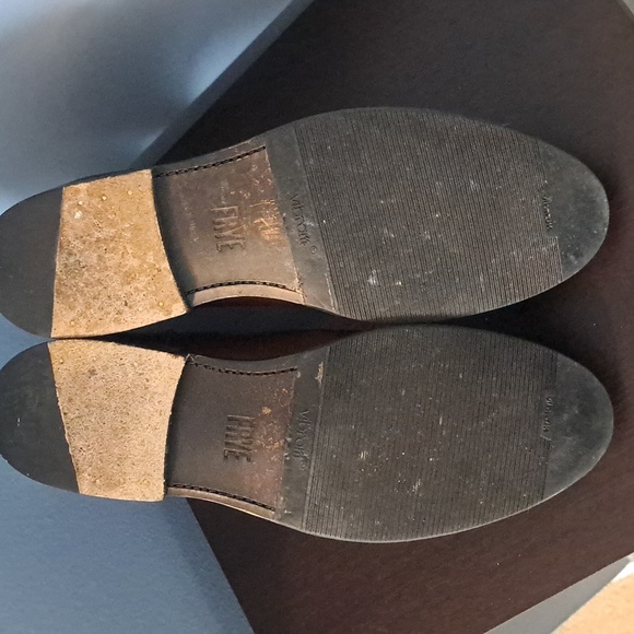 Frye Brown Leather Jet Chelsea Boots - Picture 5 of 6